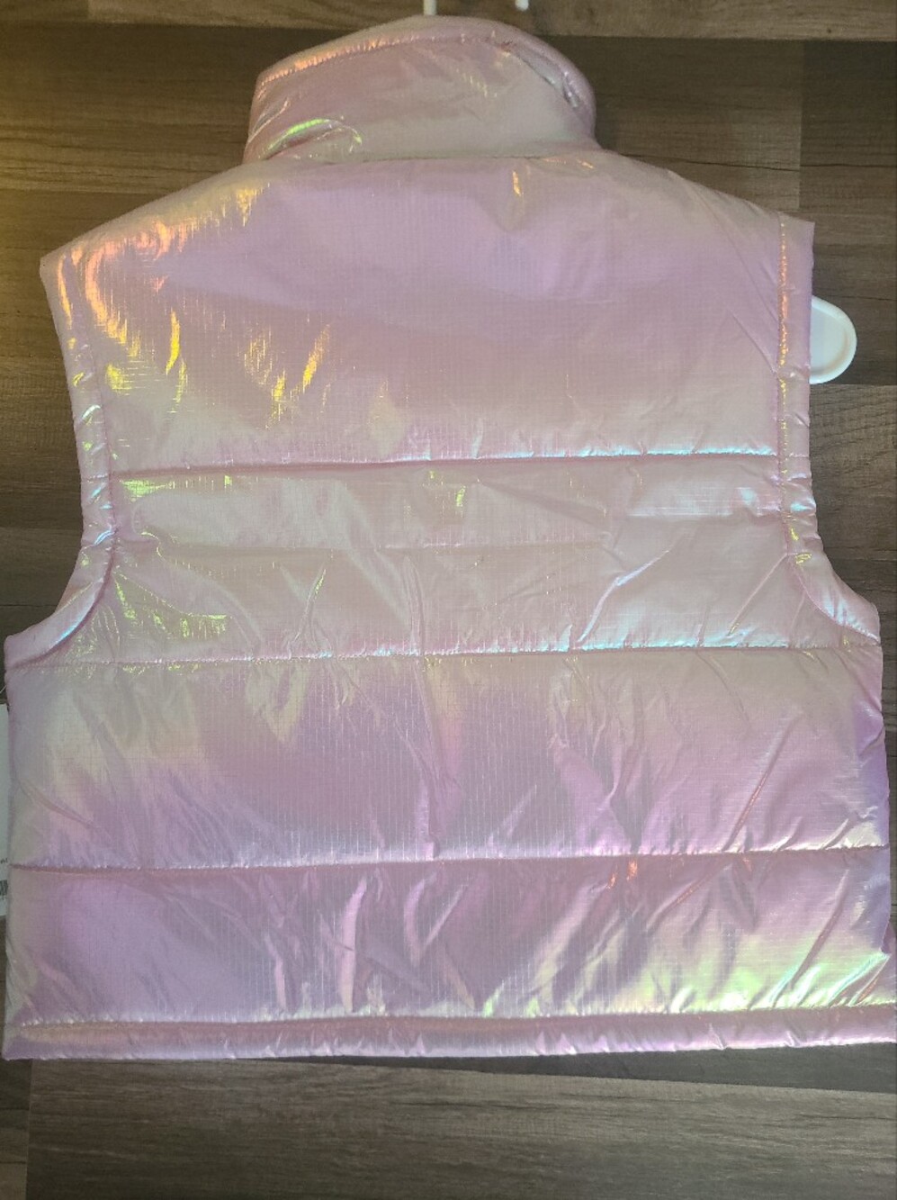 Iridescent Pink Puffer Vest Juicy Couture - Picture 4 of 5